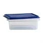 HT769 Wham Studio Rectangle Food Box Clear/Blue 2Ltr