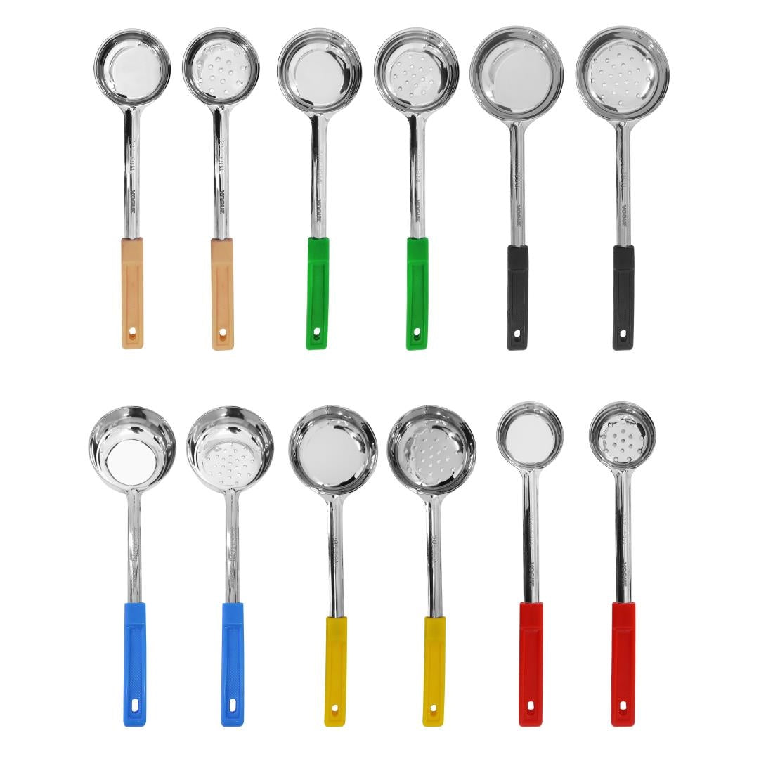 HT775 - Vogue Black Perforated Spoodle 177ml