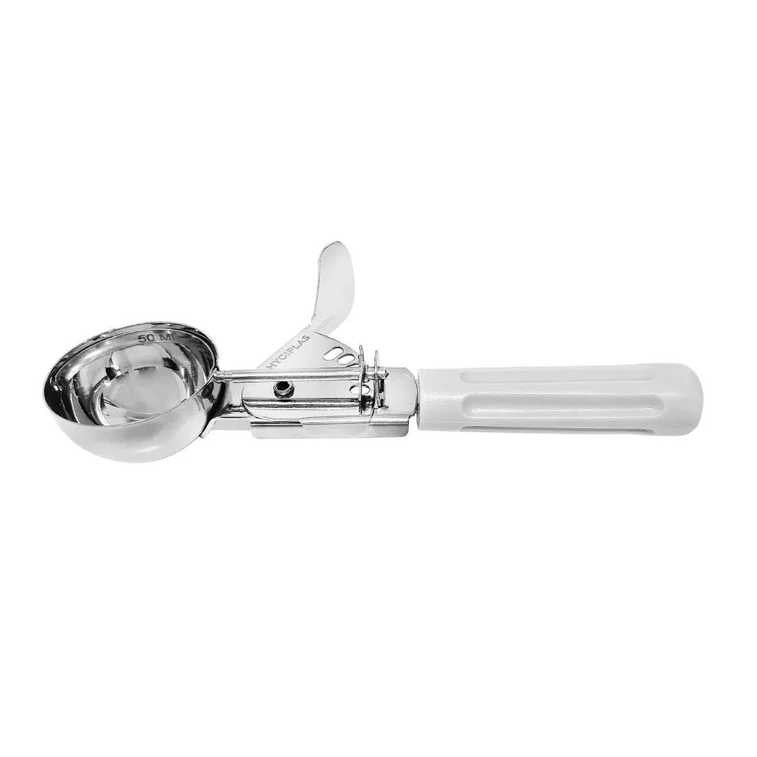 HT783 Hygiplas Ice Cream Scoop White 50ml