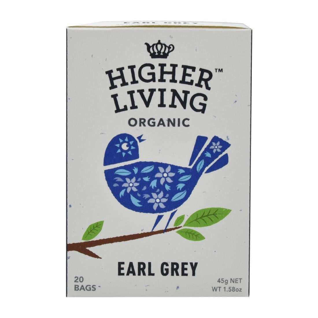 HT791 Higher Living Earl Grey Organic Teabags (Pack of 80)