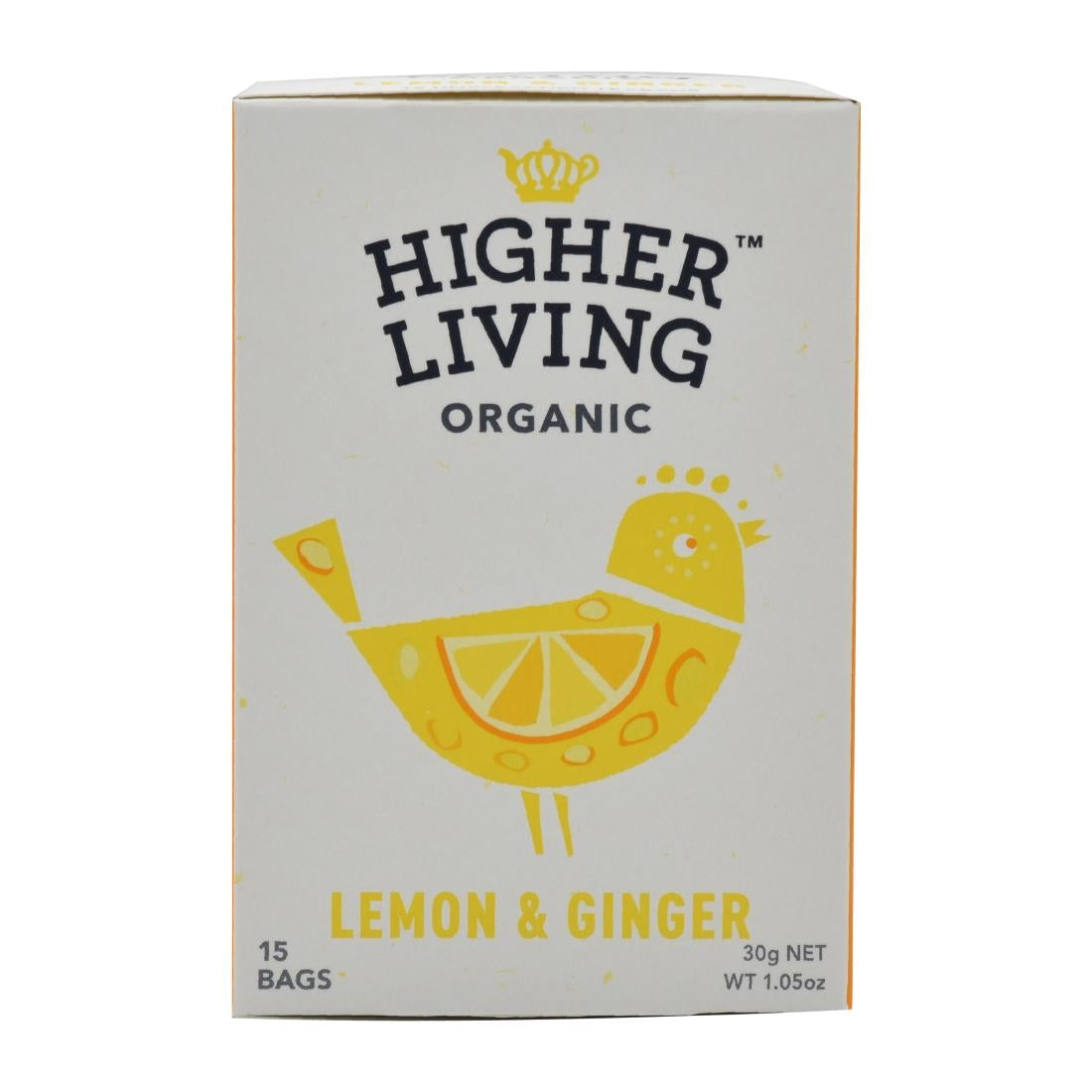 HT794 Higher Living Lemon & Ginger Organic Teabags (Pack of 60)