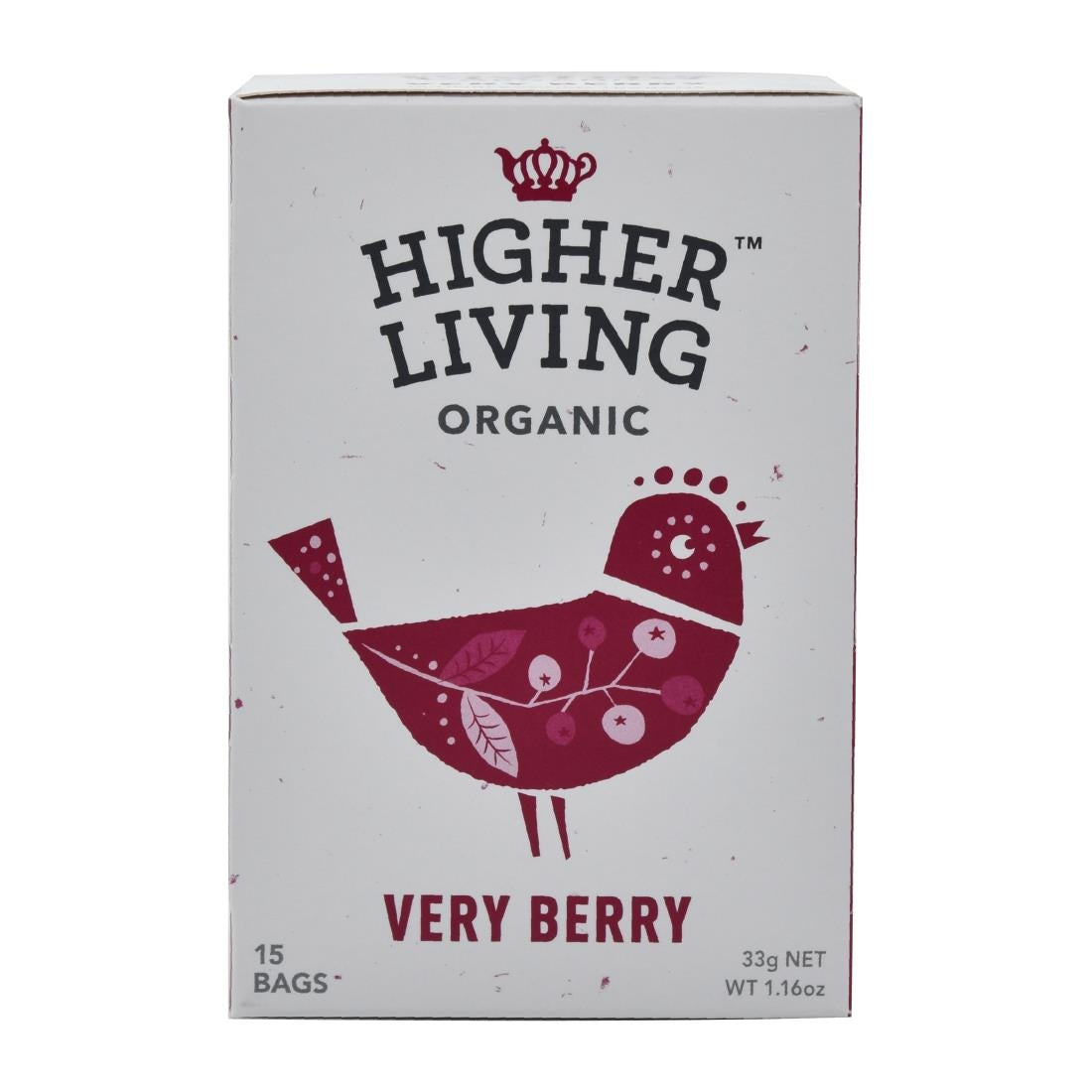 HT796 Higher Living Very Berry Organic Teabags (Pack of 60)