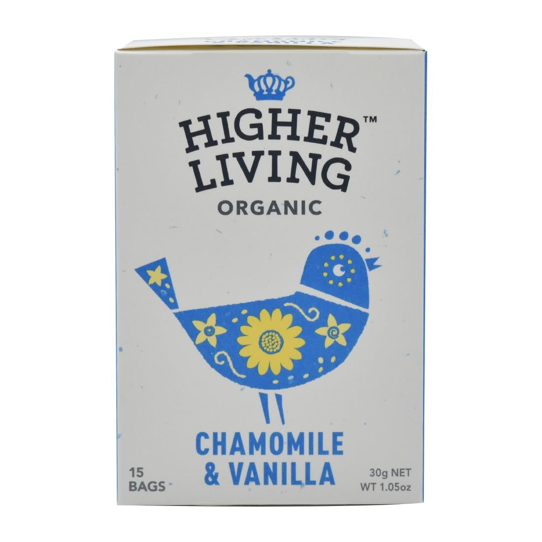 HT797 Higher Living Chamomile & Vanilla Organic Teabags (Pack of 60)