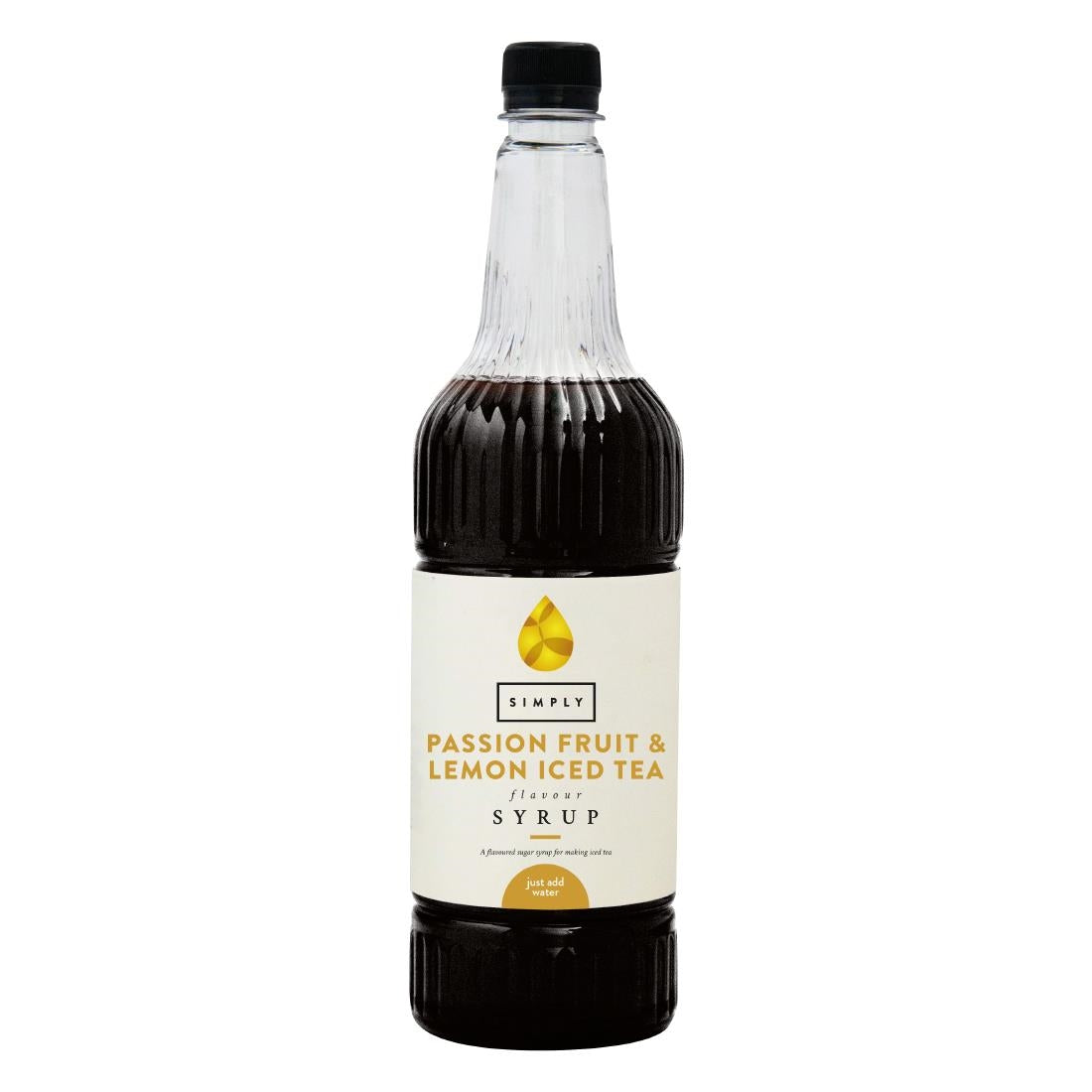 HT810 Simply Passion Fruit & Lemon Iced Tea Syrup 1Ltr
