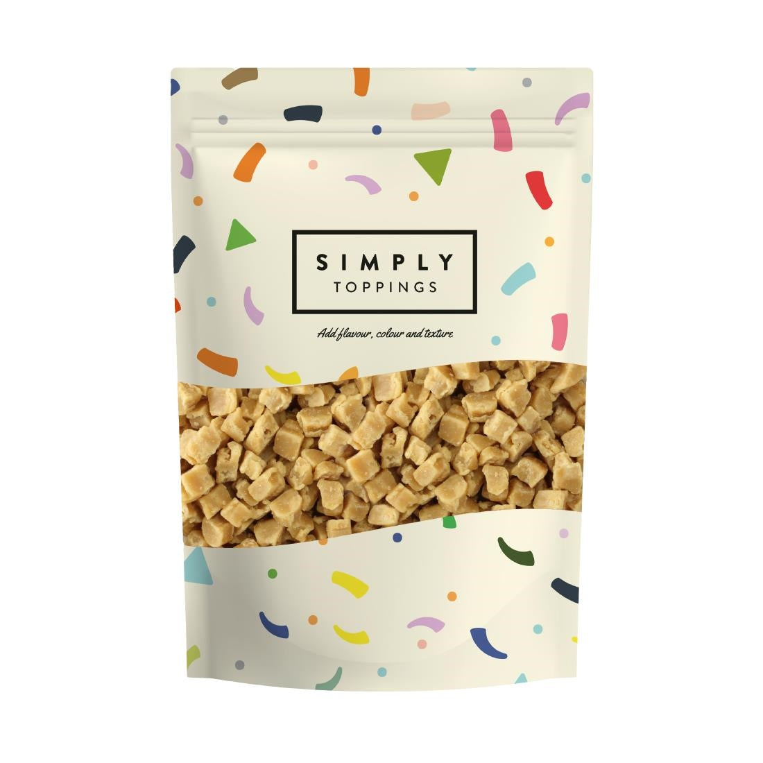 HT861 Simply Toppings Diced Caramel 500g