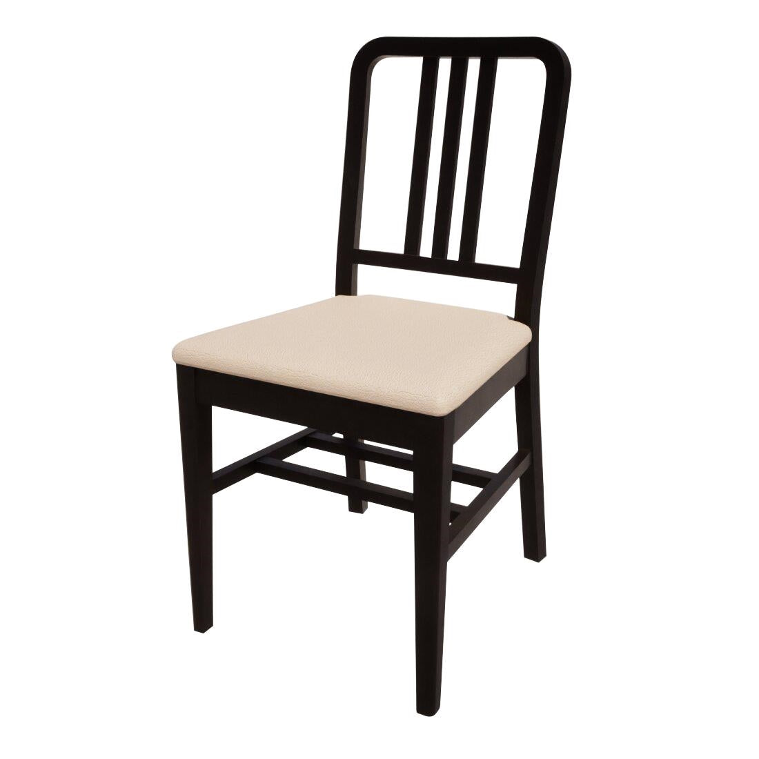 HT904 Bolero Bespoke Vicky Side Chair in Cream/Charcoal