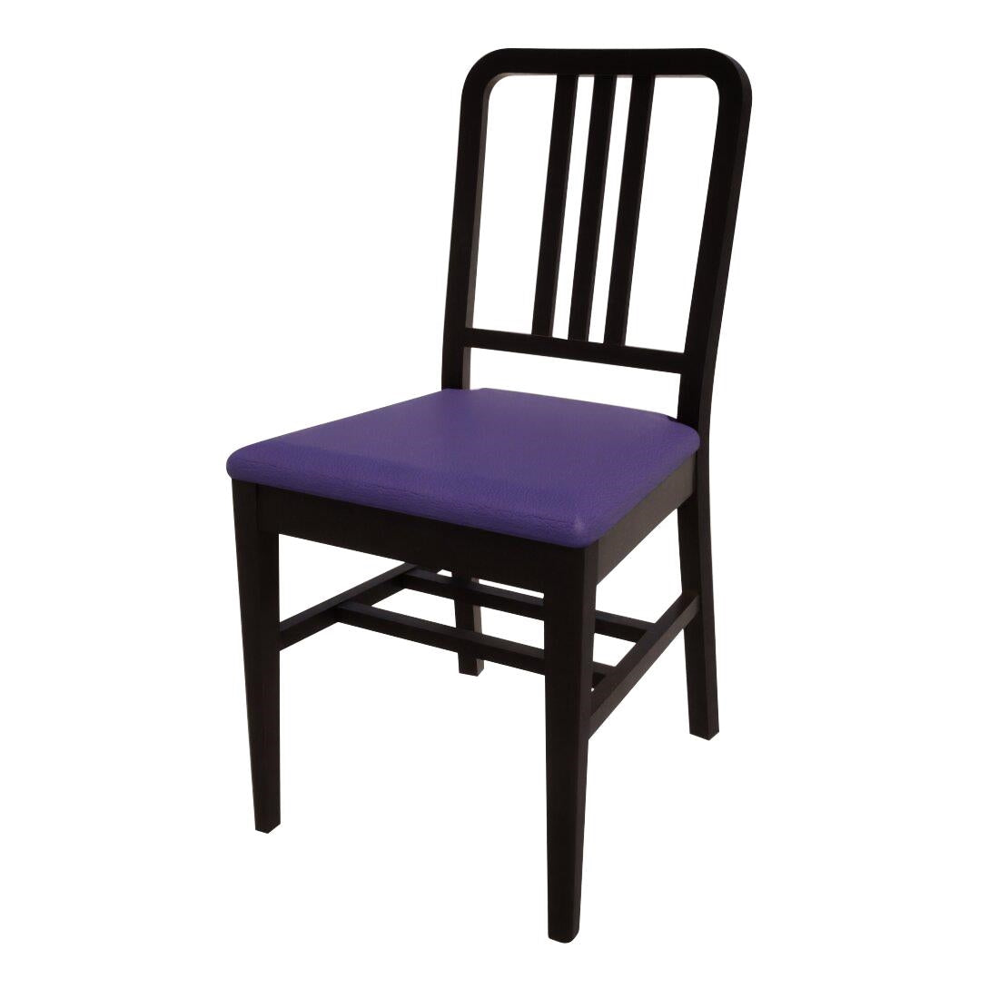 HT919 Bolero Bespoke Vicky Side Chair in Blue/Charcoal