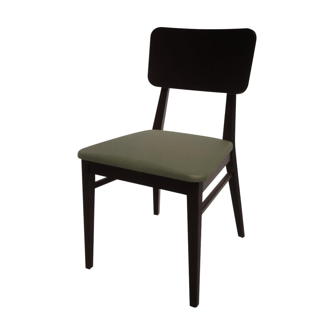 HT934 Bolero Bespoke Brenda Side Chair in Olive/Charcoal