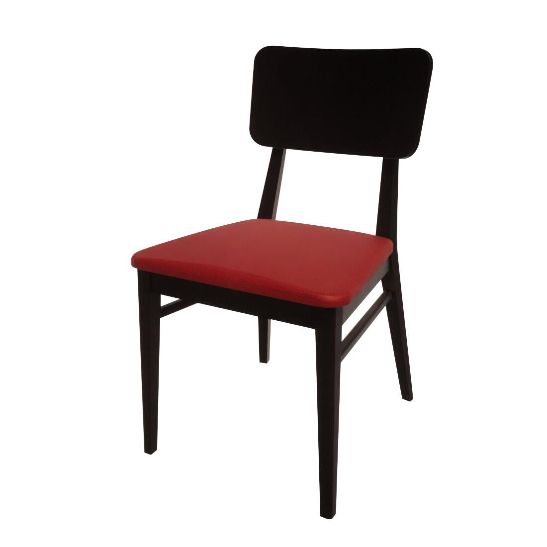 HT939 Bolero Bespoke Brenda Side Chair in Red/Charcoal