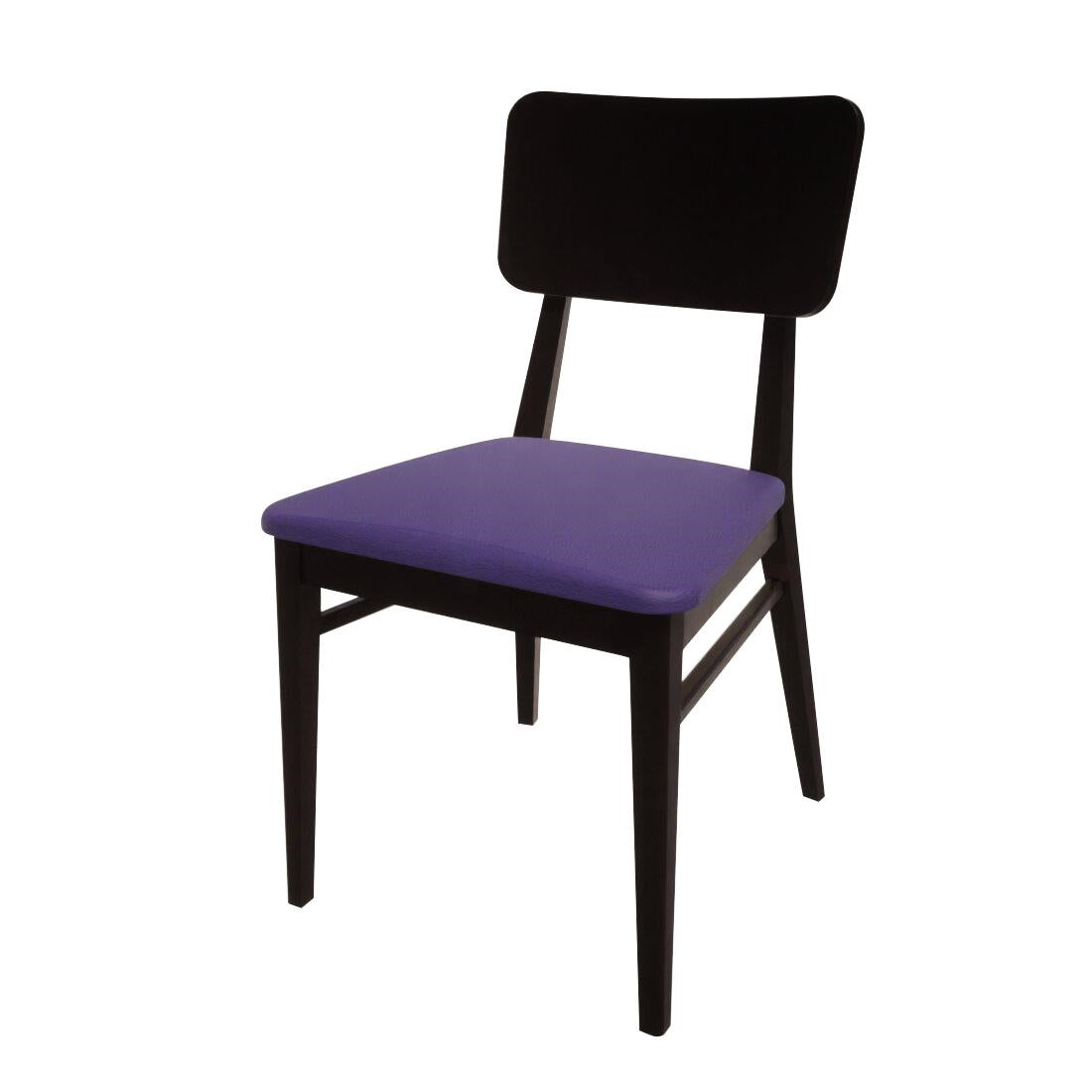 HT944 Bolero Bespoke Brenda Side Chair in Blue/Charcoal
