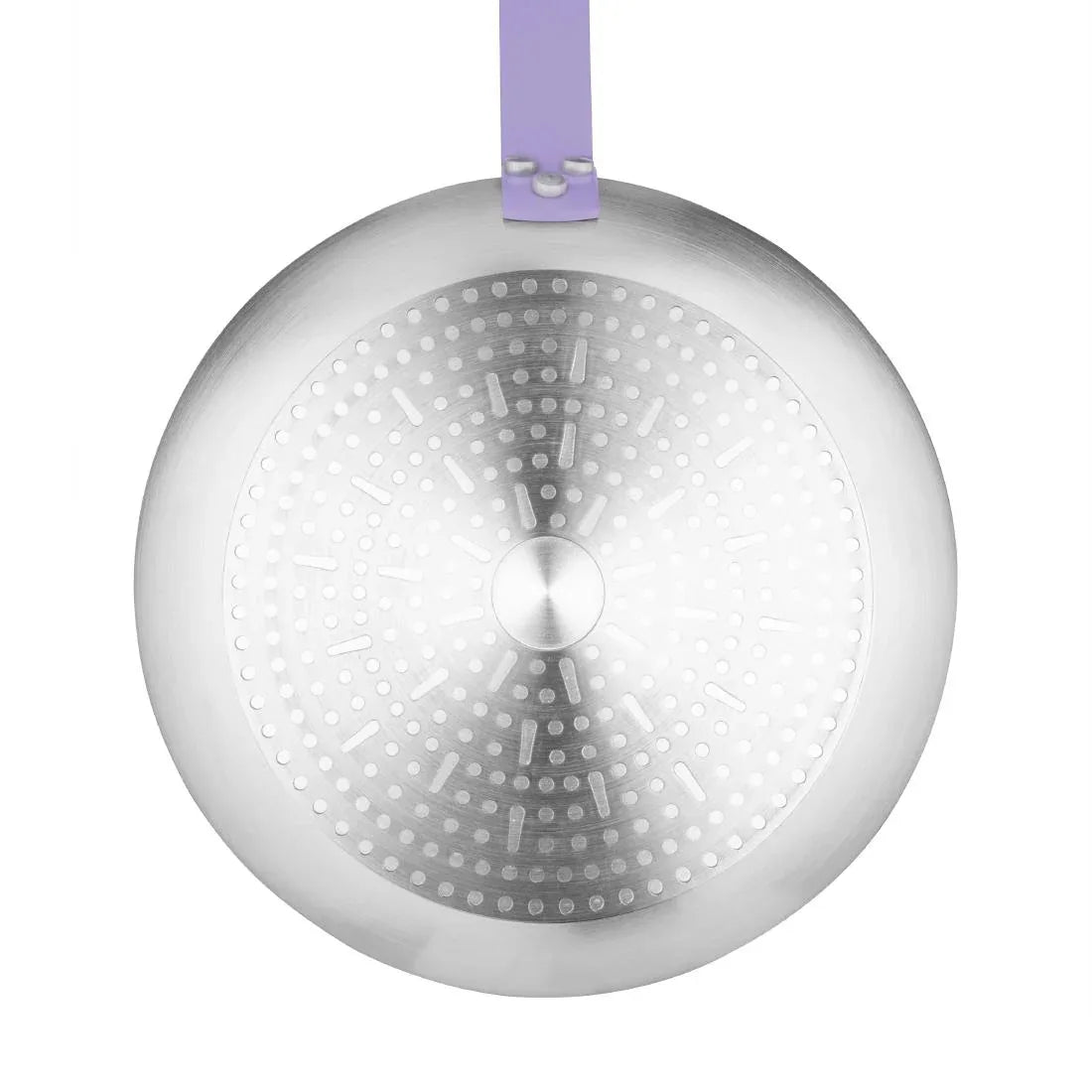 HT967 - Hygiplas Aluminium Non-Stick Teflon Platinum Plus Frying Pan with Purple Handle 20cm