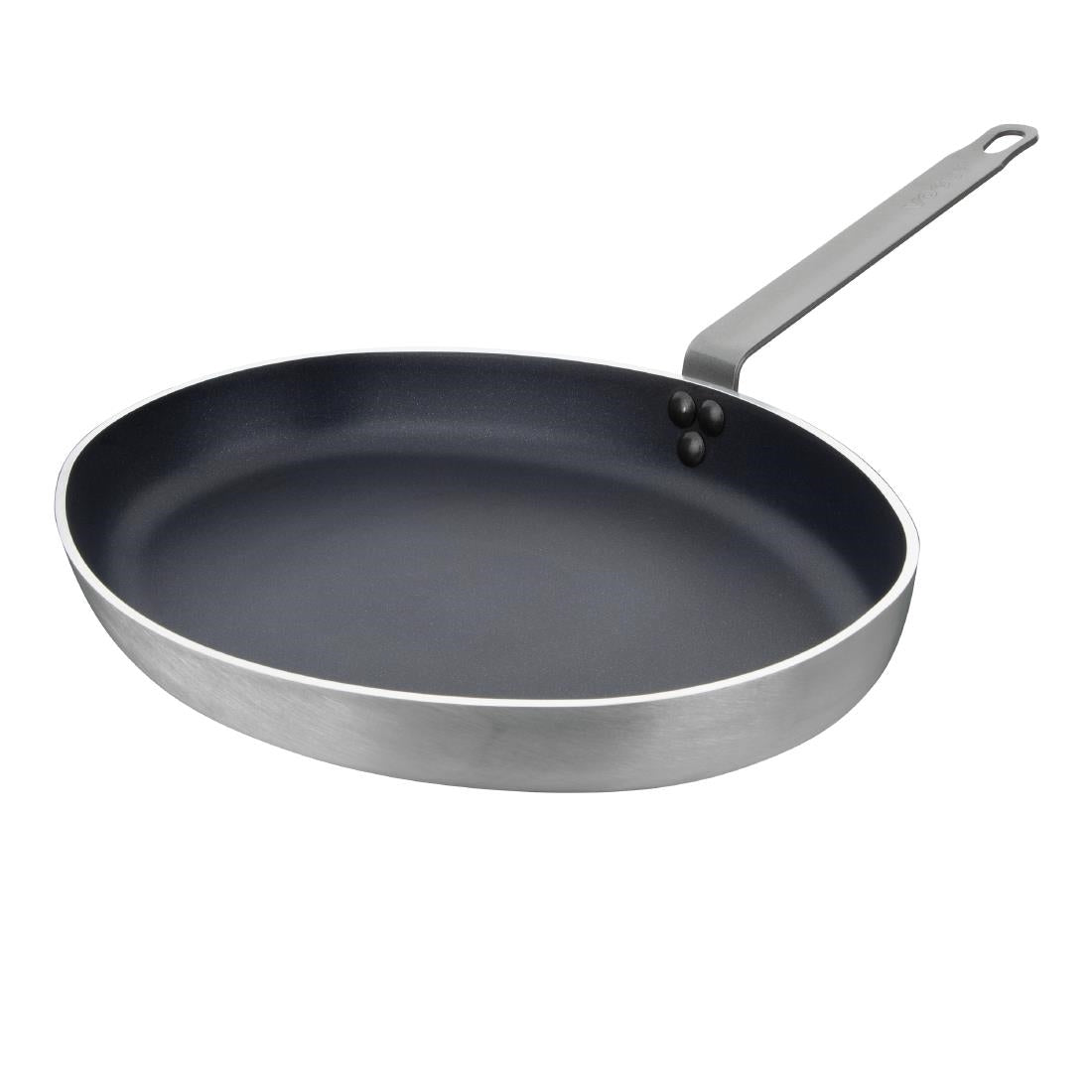 HT992 Vogue Aluminium Non-stick Teflon Platinum Plus Oval Frying Pan 40cm