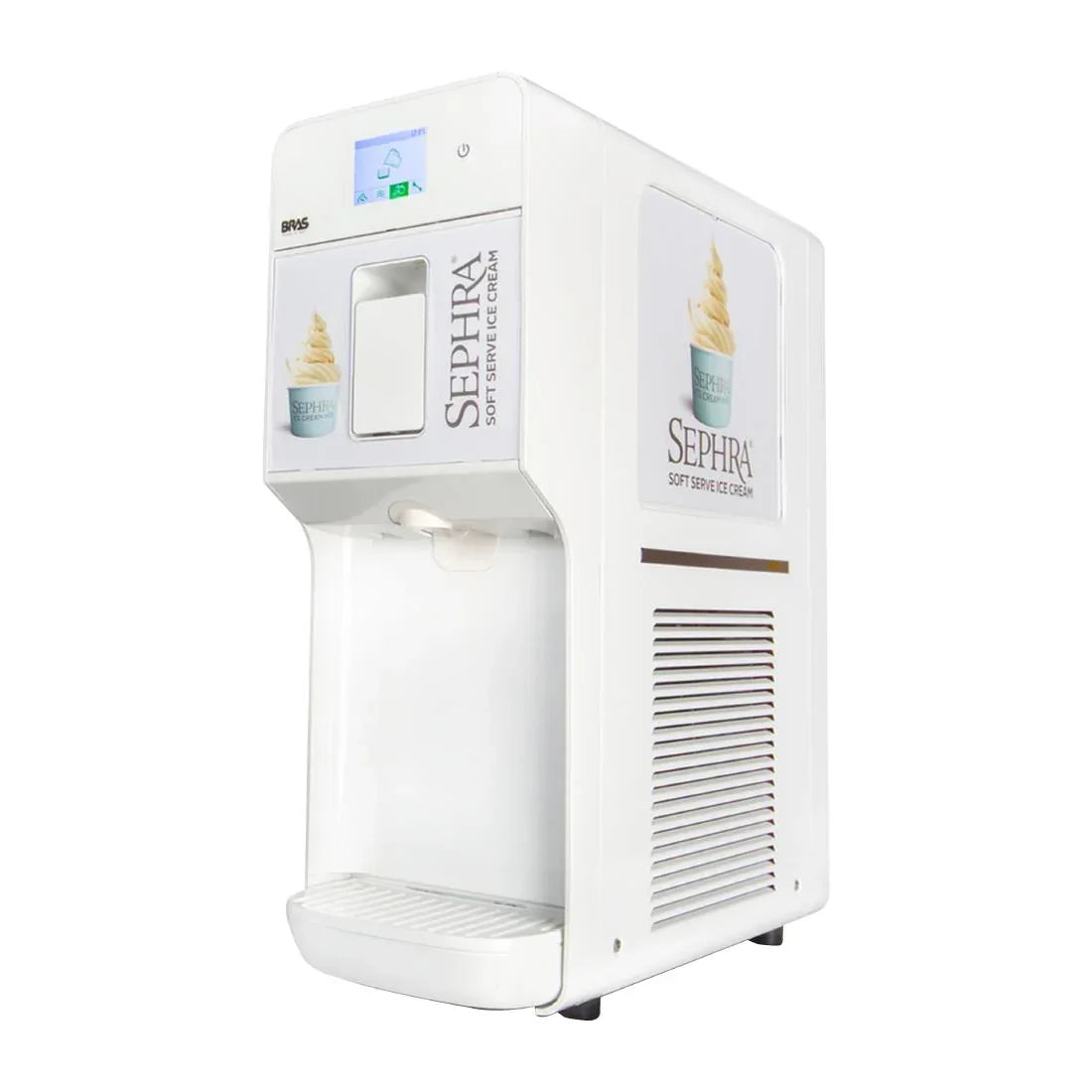 HU018 BRAS Digital Soft Serve Ice Cream Machine SESSIC1WHT