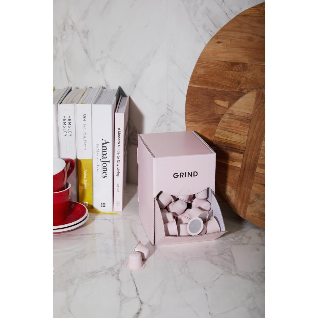 HU074 Grind Compostable Coffee Pods House Blend (Pack of 100)