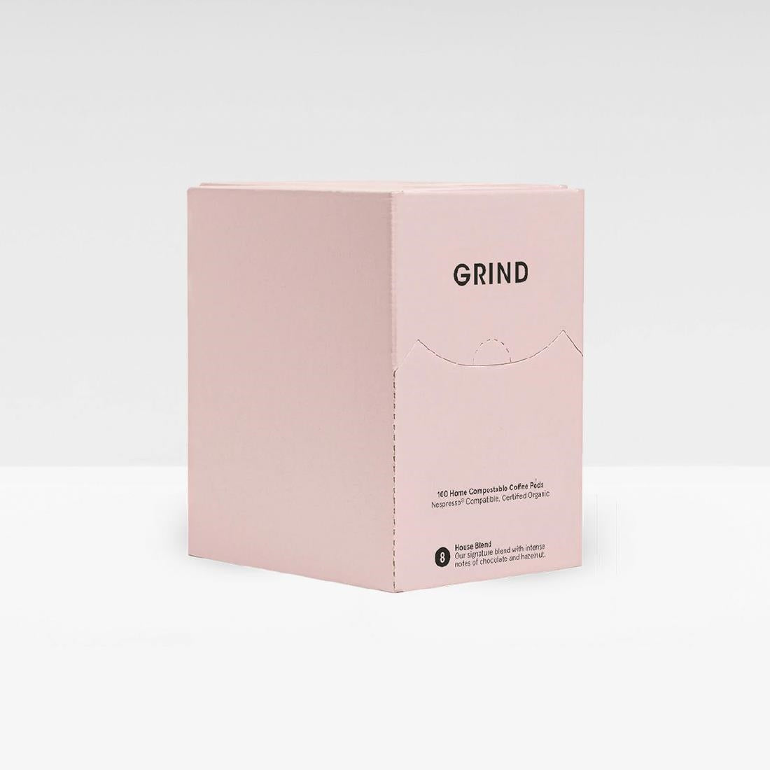 HU074 Grind Compostable Coffee Pods House Blend (Pack of 100)