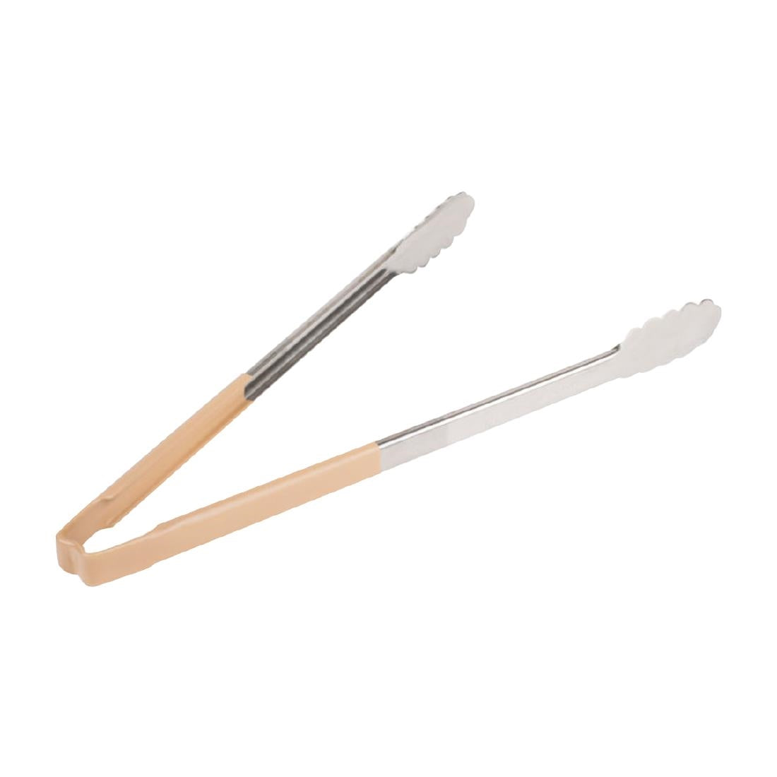 HU088 Vollrath Utility Grip Tongs Tan 406mm