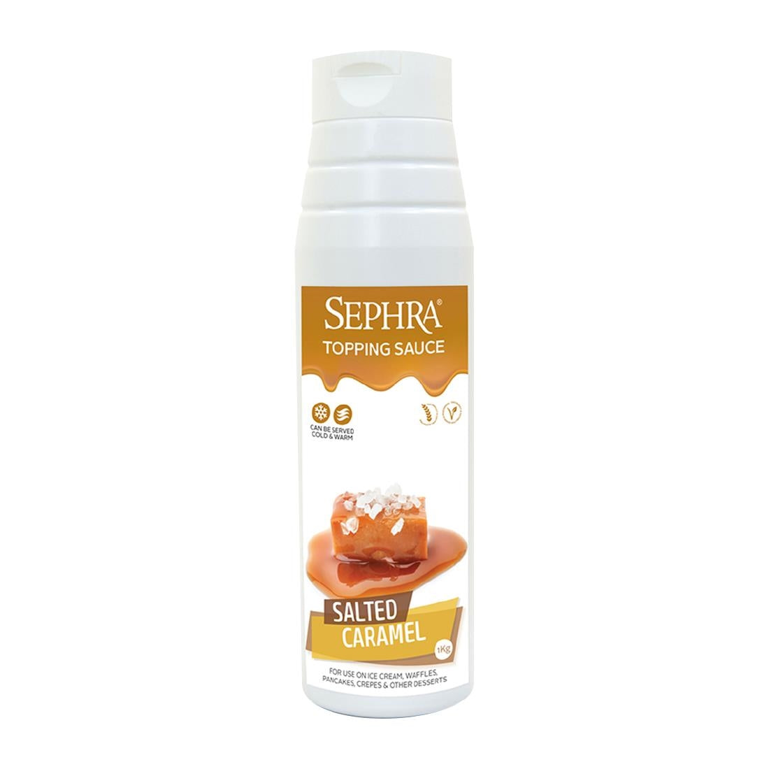 HU121 Sephra Salted Caramel Topping Sauces 1kg