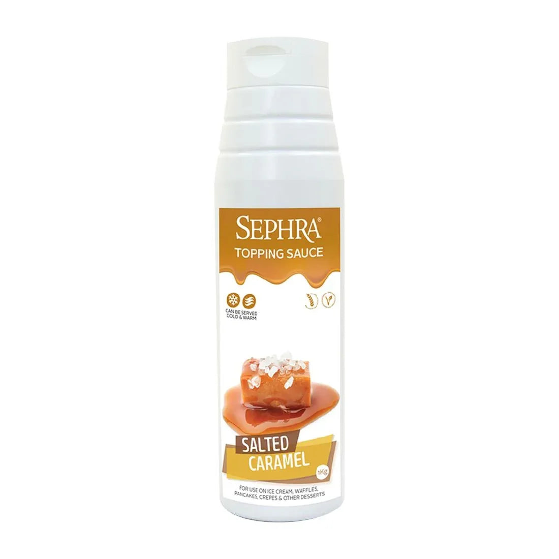 HU121 Sephra Salted Caramel Topping Sauces 1kg