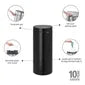 HU173 Brabantia Touch Bin Matt Black 30L