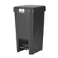 HU183 Brabantia Step-Up Pedal Bin Dark Grey 10Ltr