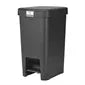HU184 Brabantia Step-Up Pedal Bin Dark Grey 16Ltr