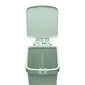 HU185 Brabantia Step-Up Pedal Bin Jade Green 10Ltr