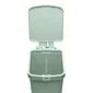 HU186 Brabantia Step-Up Pedal Bin Jade Green 16Ltr
