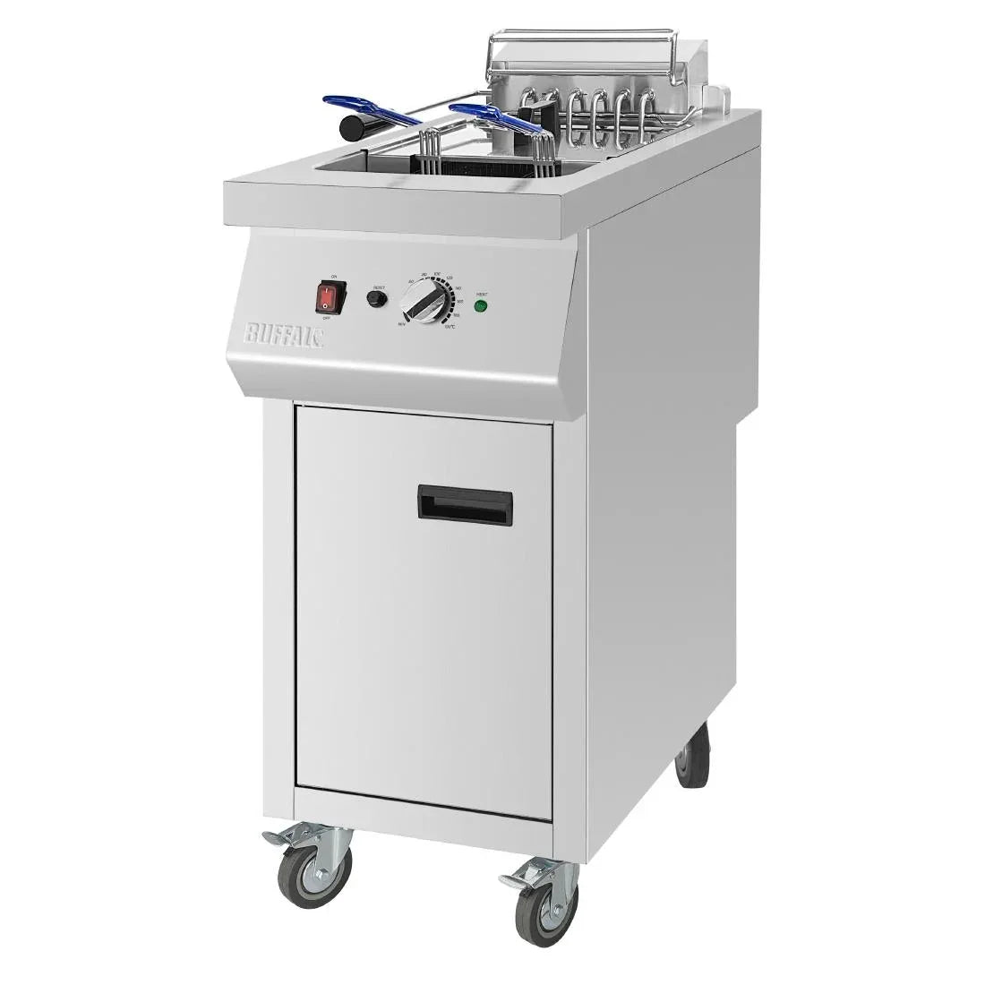 HU198 Buffalo Electric Freestanding Fryer
