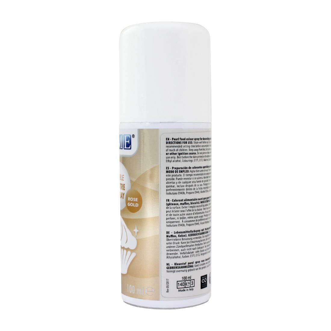 HU205 PME Edible Lustre Spray 100ml - Rose Gold