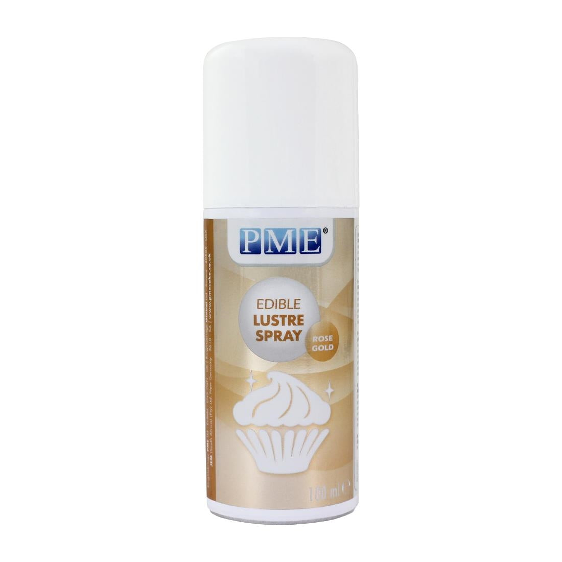 HU205 PME Edible Lustre Spray 100ml - Rose Gold