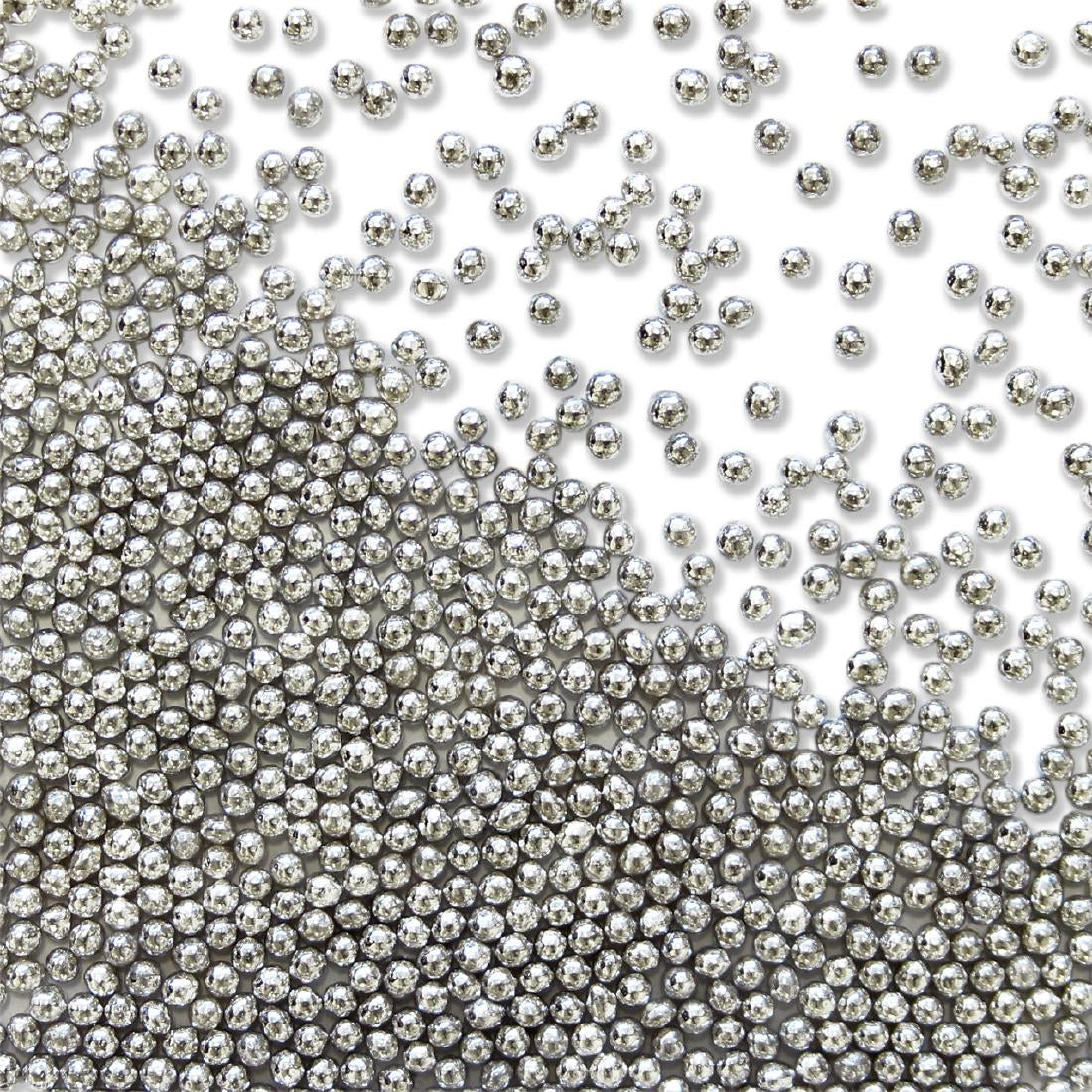 HU229 PME Silver Sugar Pearls 25g - Nonpareils