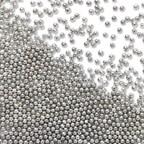 HU229 PME Silver Sugar Pearls 25g - Nonpareils