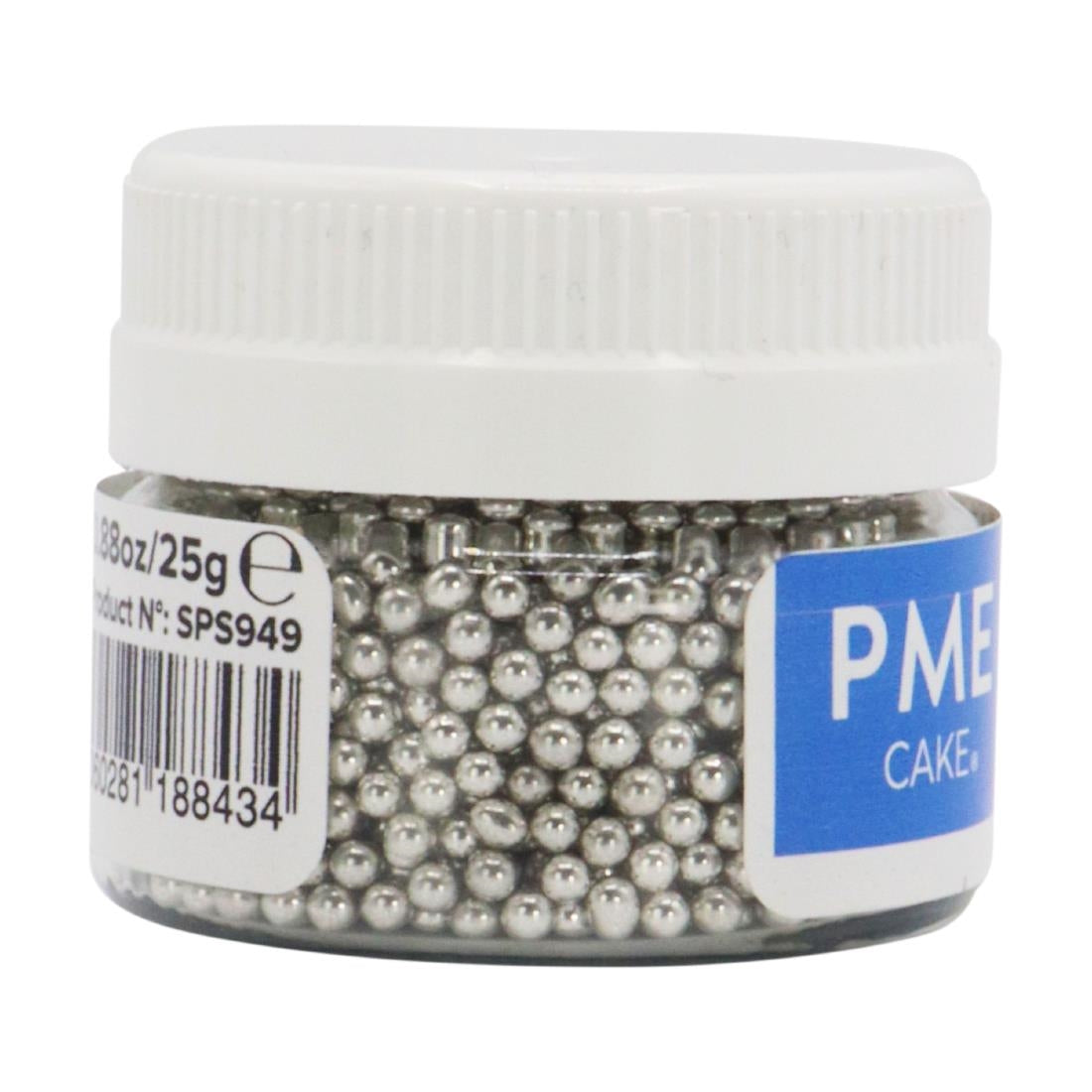 HU230 PME Silver Sugar Pearls 2.3mm