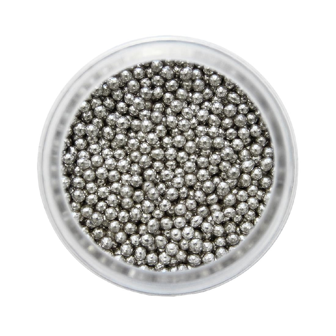 HU230 PME Silver Sugar Pearls 2.3mm
