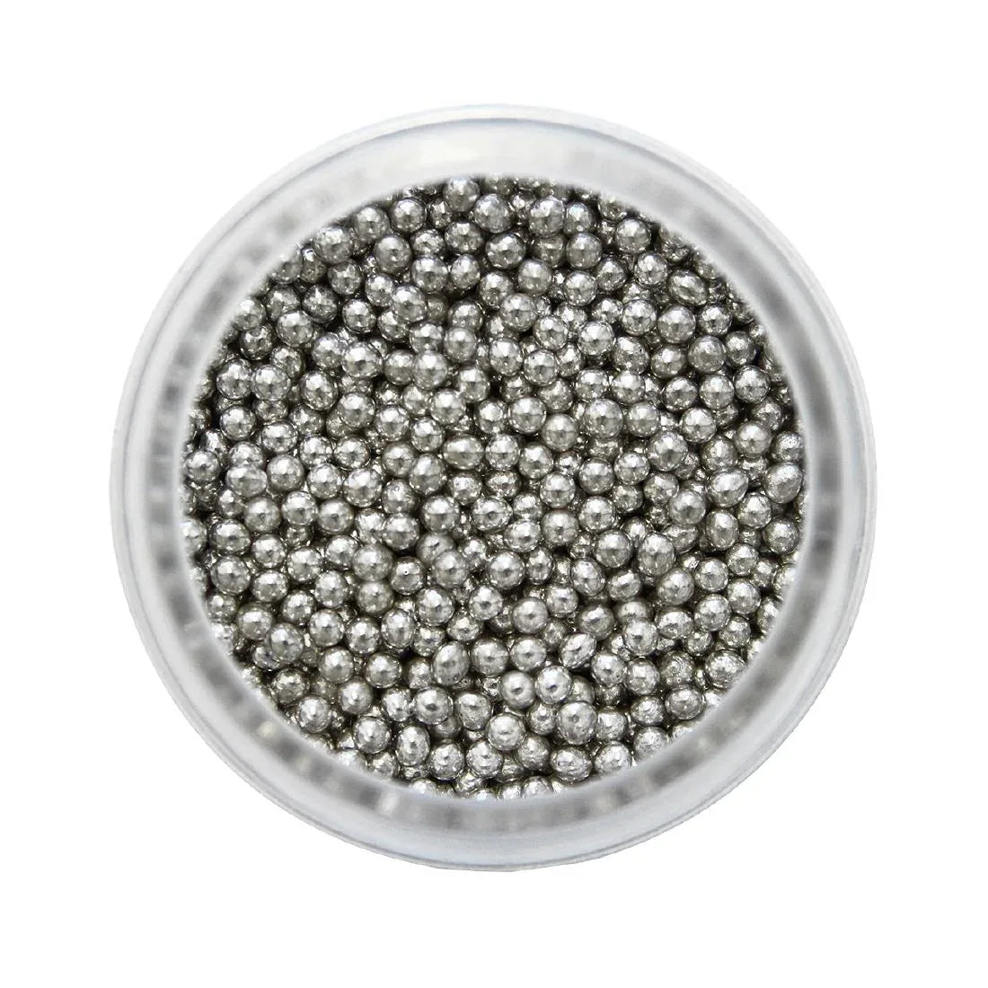 HU230 PME Silver Sugar Pearls 2.3mm