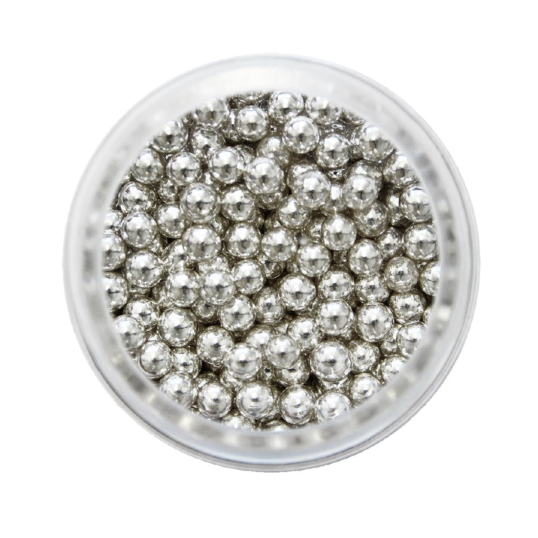 HU232 PME Silver Sugar Pearls 4mm