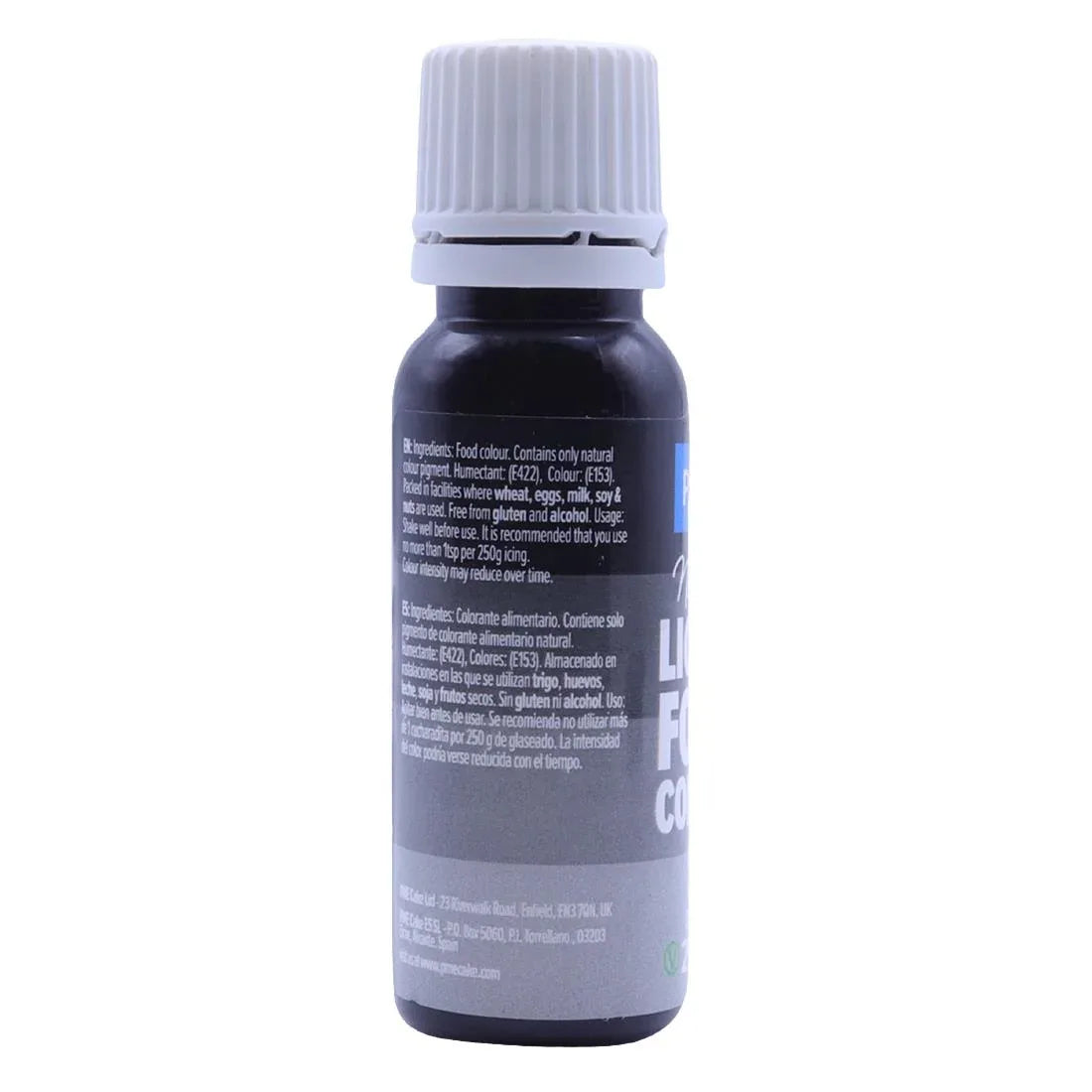 HU271 PME 100% Natural Food Colour - Black 25g