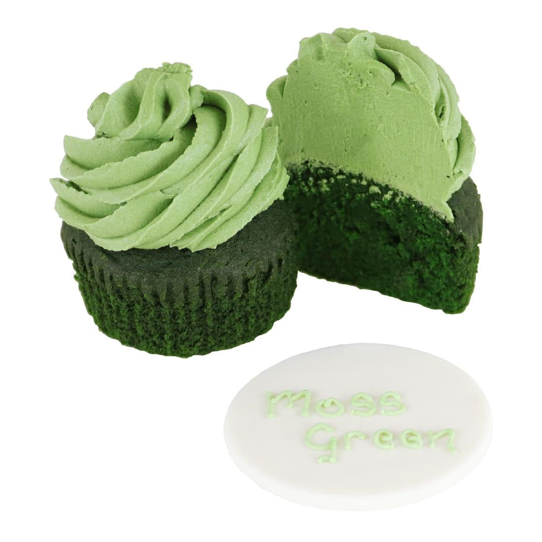 HU272 PME 100% Natural Food Colour - Moss Green 25g