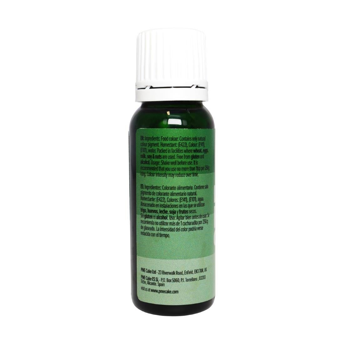 HU272 PME 100% Natural Food Colour - Moss Green 25g