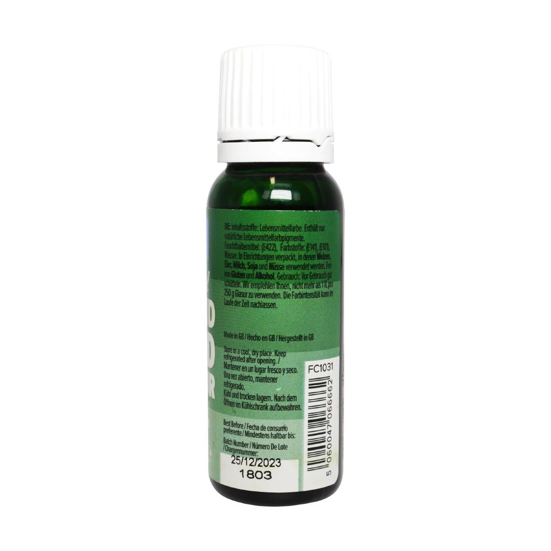 HU272 PME 100% Natural Food Colour - Moss Green 25g