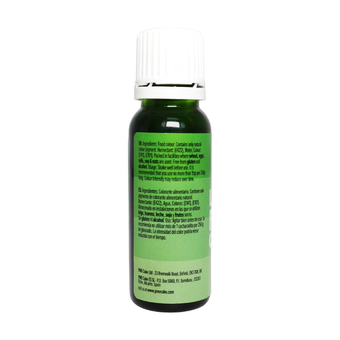 HU273 PME 100% Natural Food Colour - Juniper Green 25g