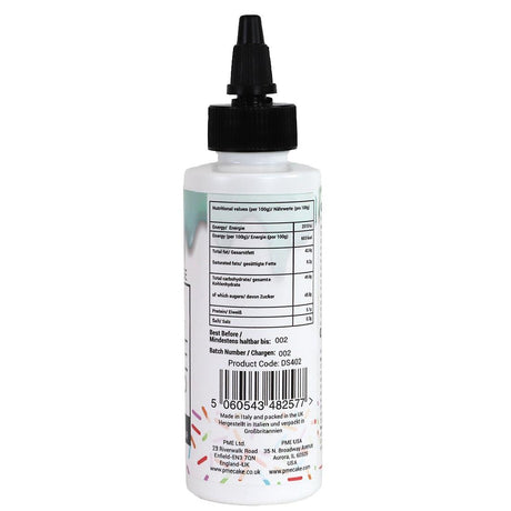 HU280 PME Luxury Cake Drip Blue Chocolate Flavour 150g