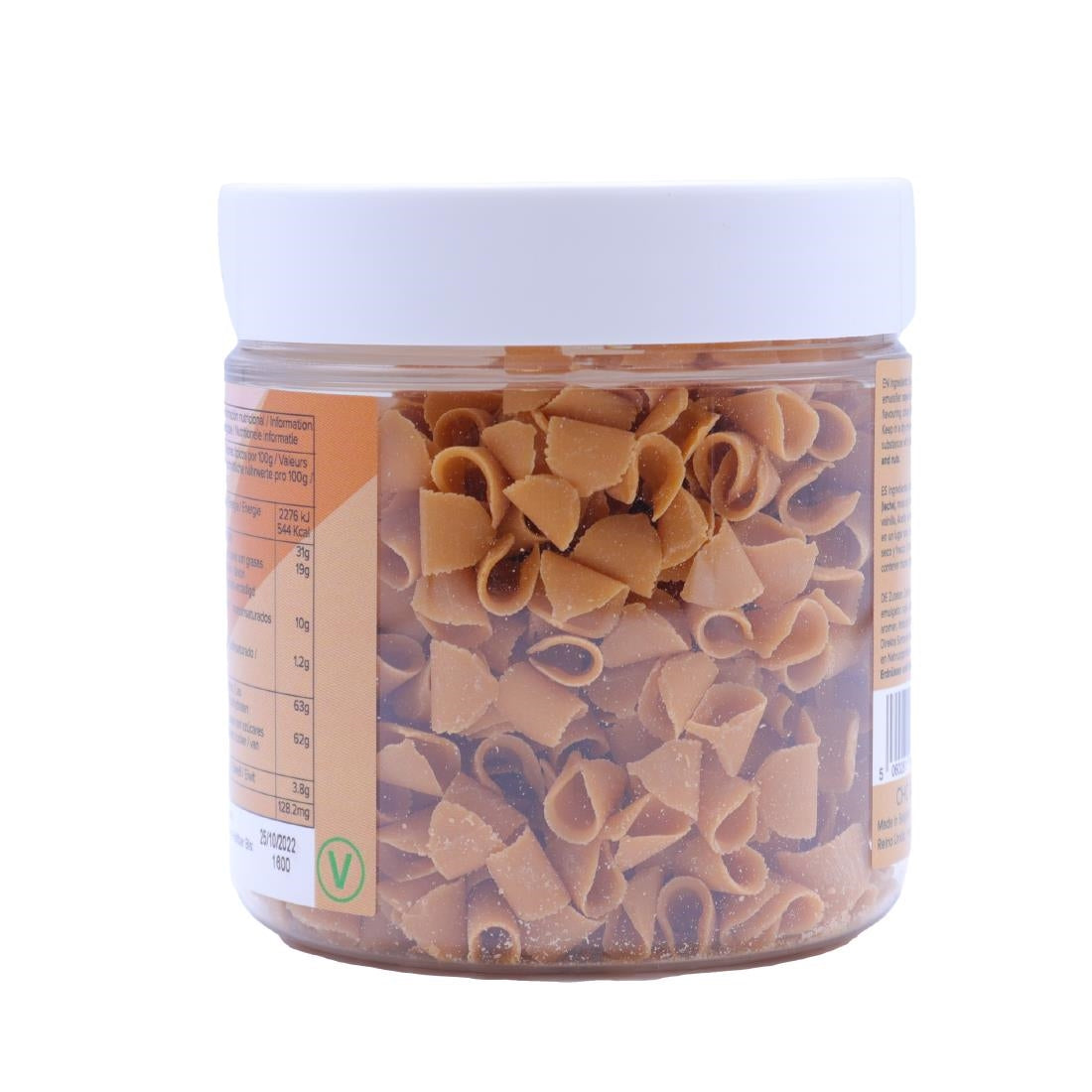 HU285 PME Chocolate Curls Caramel 85g