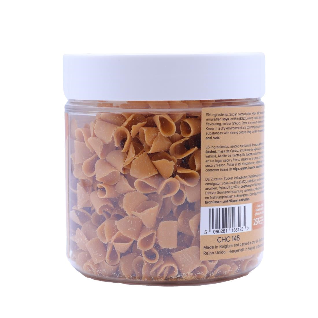 HU285 PME Chocolate Curls Caramel 85g