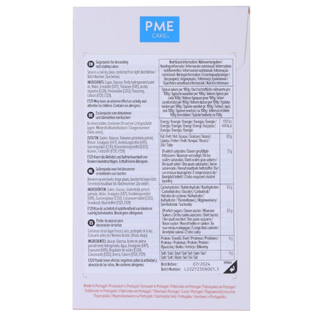 HU298 PME Sugar Paste Fondant Red 250g