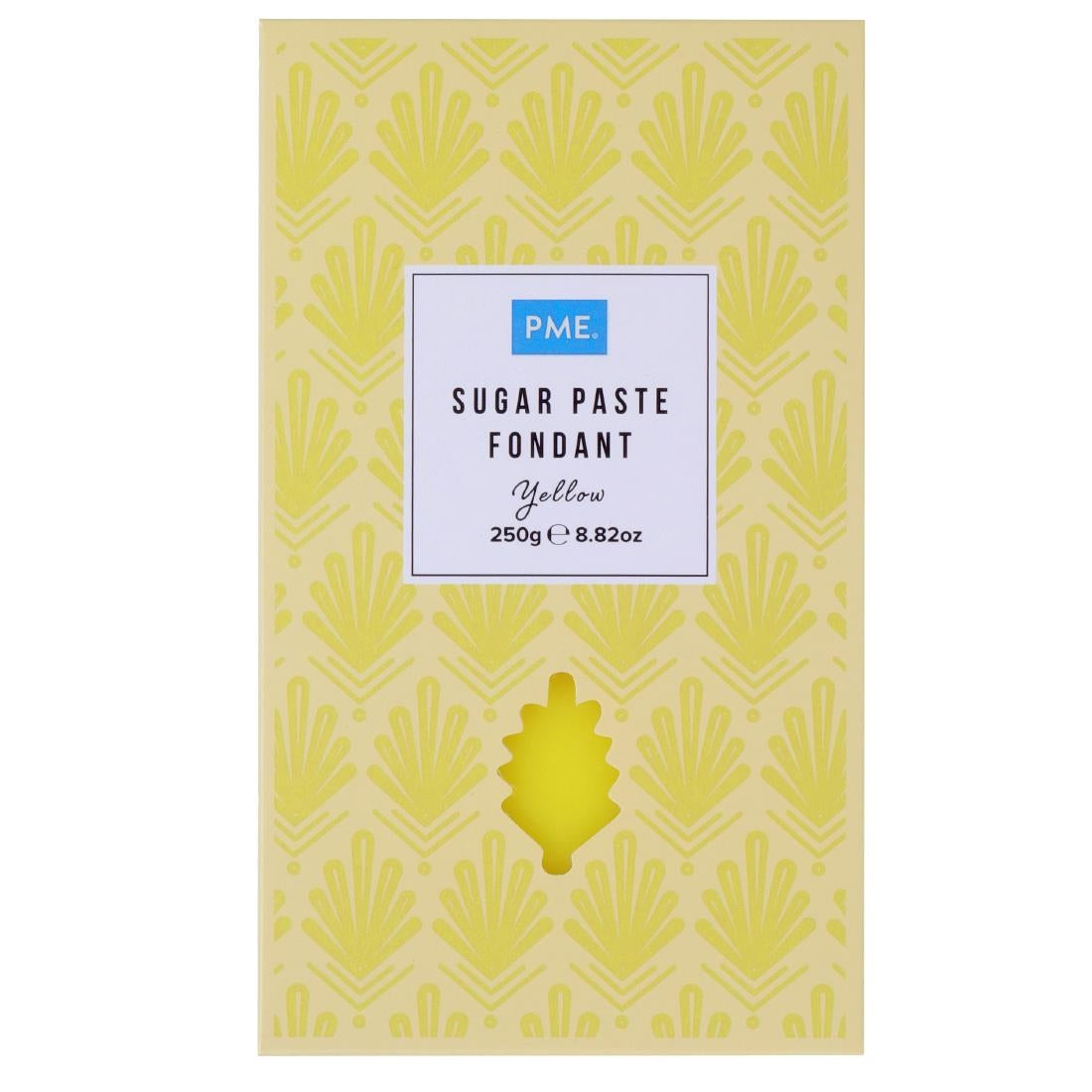 HU300 PME Sugar Paste Fondant Yellow 250g
