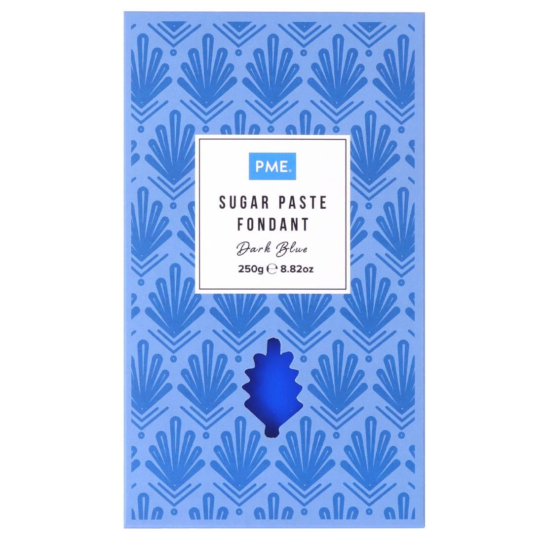 HU305 PME Sugar Paste Fondant Dark Blue 250g