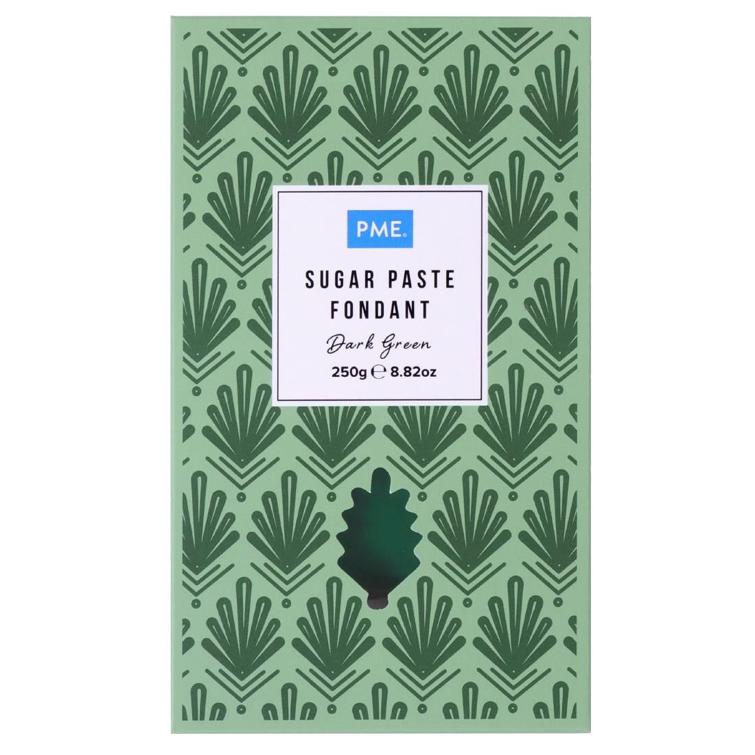 HU306 PME Sugar Paste Fondant Dark Green 250g
