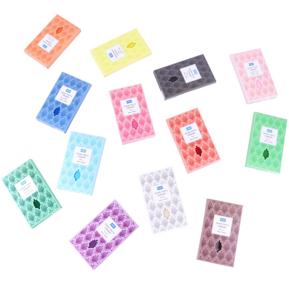 HU308 PME Sugar Paste Fondant Brown 250g