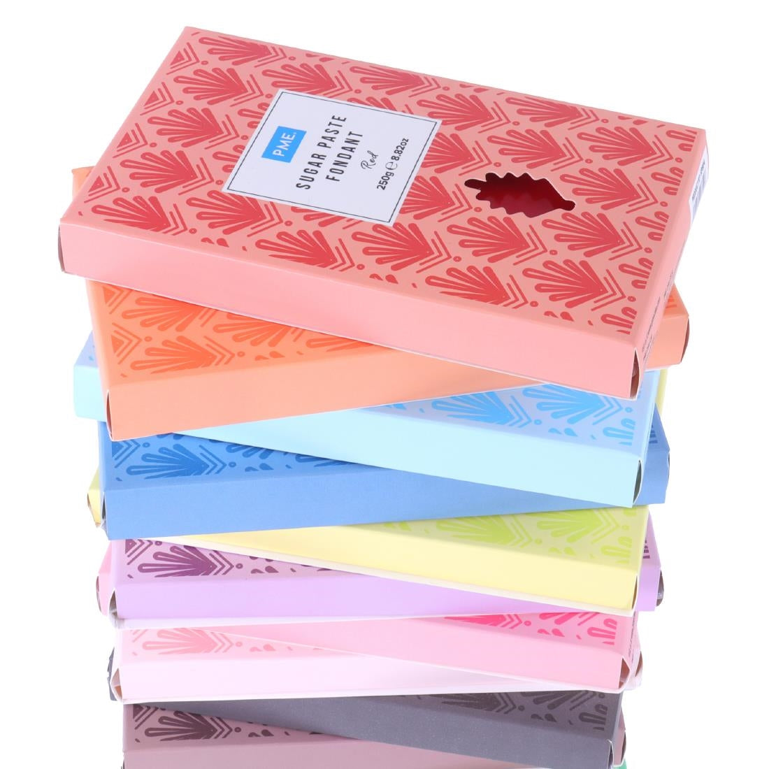 HU308 PME Sugar Paste Fondant Brown 250g